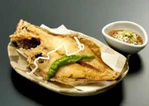 かれい唐揚げ