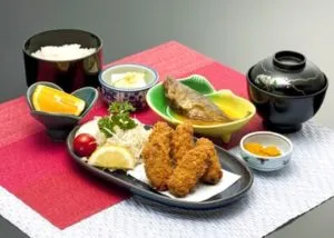 カキフライ定食