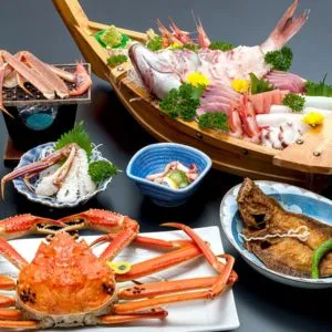 越前がに料理